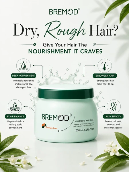 BREMOD HAIR MASK 1000G GREEN