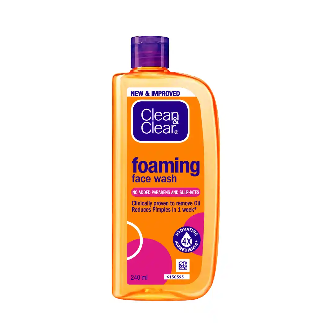 CLEAN & CLEAR FOAMING FACE WASH 100ML