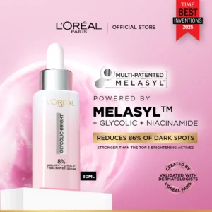 LOREAL GLYCOLIC BRIGHT INSTANT GLOWING SERUM 30ML