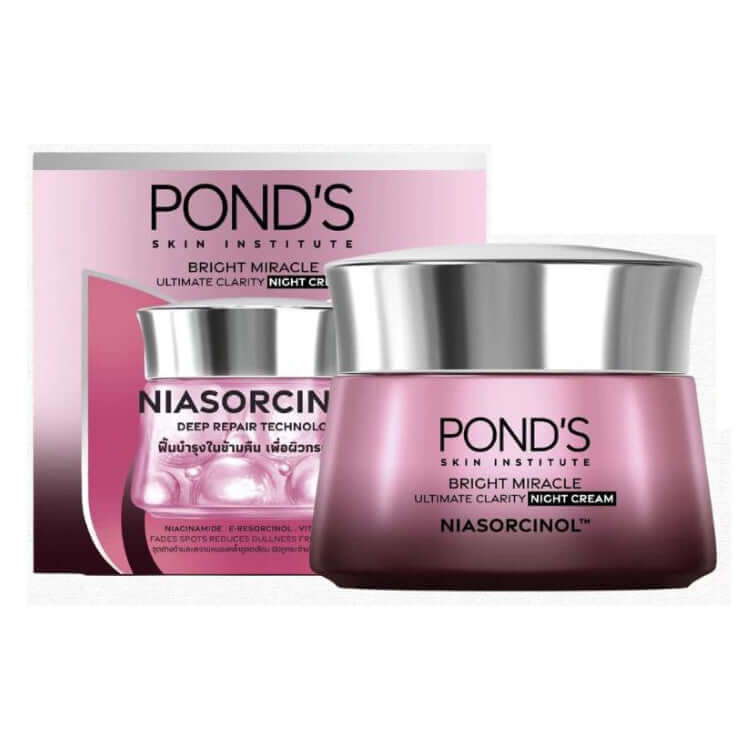 PONDS BRIGHT MIRACLE NIGHT CREAM 50G THAILAND