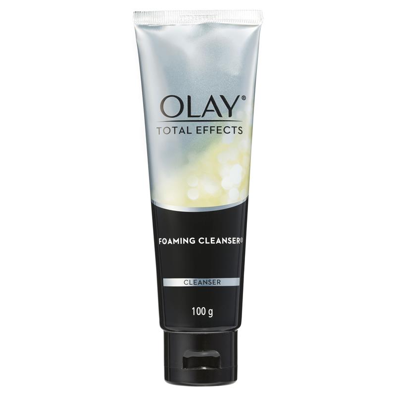 OLAY TOTAL EFFECT FOAMING CLEANSER 100G